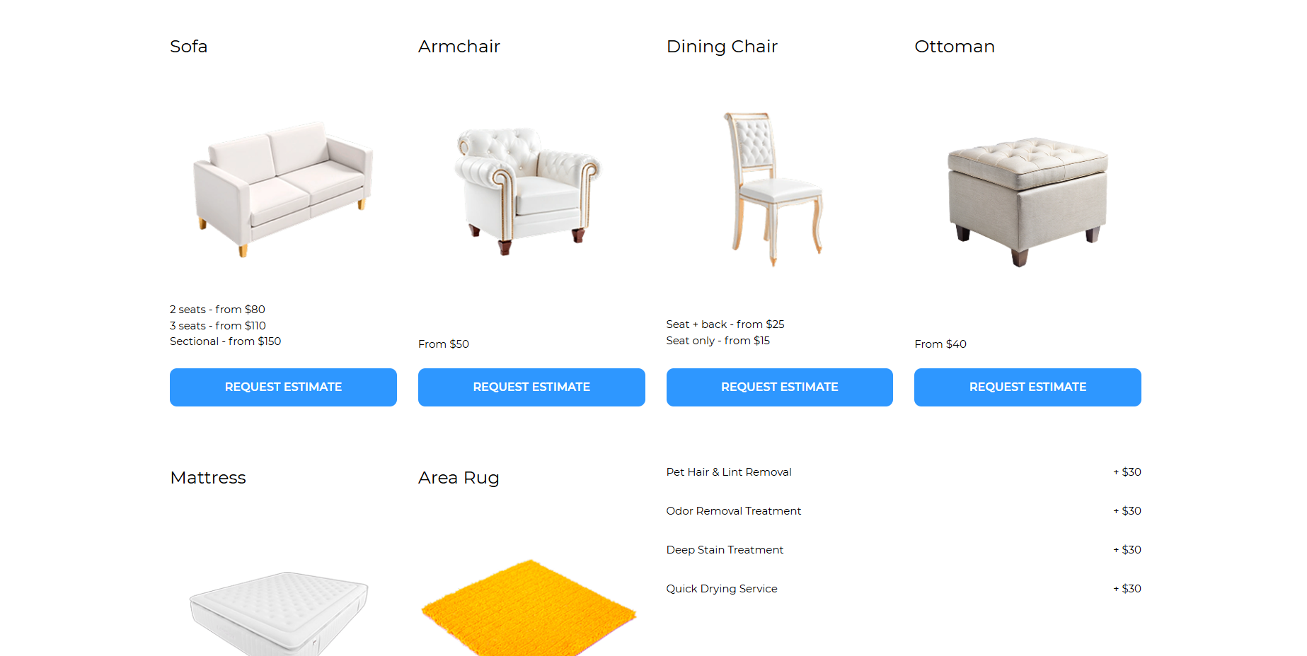 Screenshot of the site