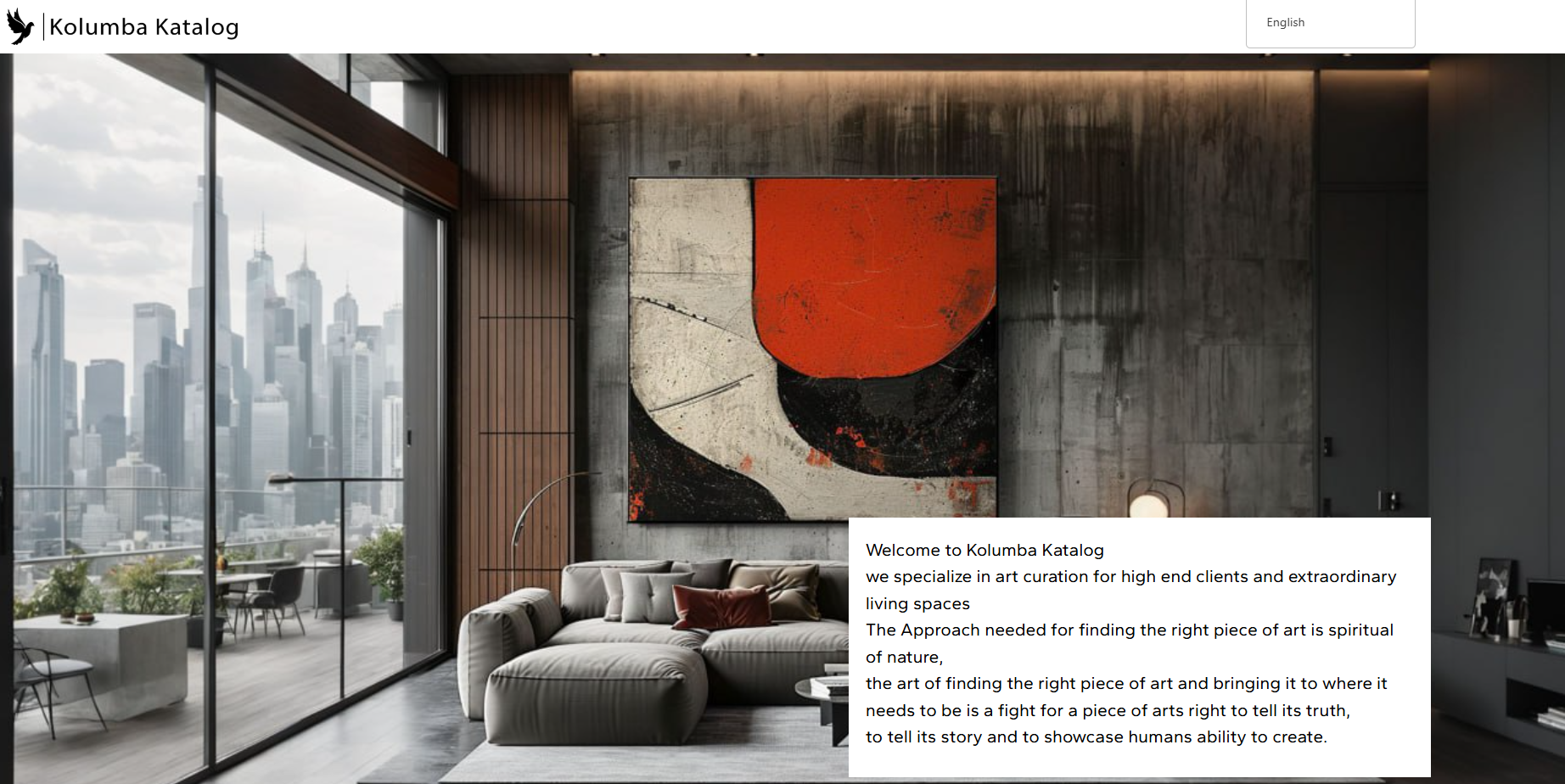 Screenshot of the site