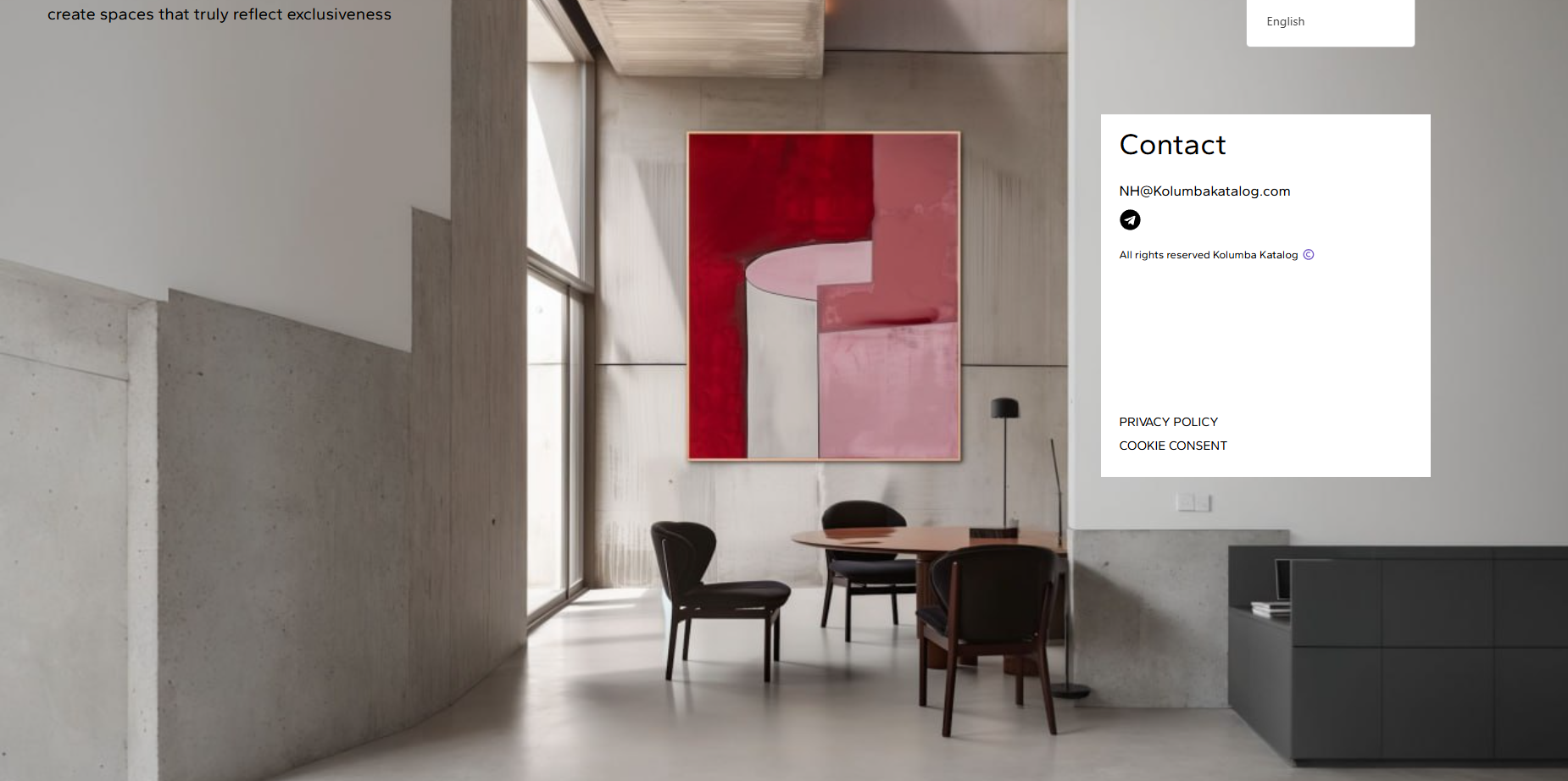 Screenshot of the site